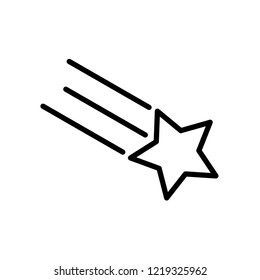 shooting star icon
