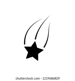 shooting star icon 