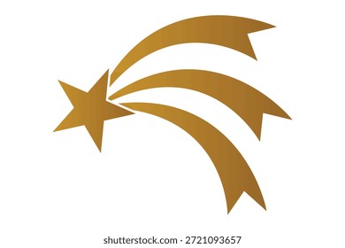 Stern-Symbol, Stern-Symbol und Stern-Symbol, Vektorgrafik eines Sterns
