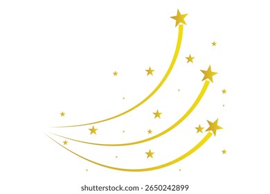shooting star icon, stars and stripes icon. vector illustration.
