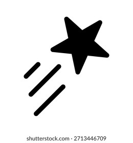 Sternchen Symbol Vektorsymbol Design Illustration