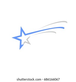 shooting star logo