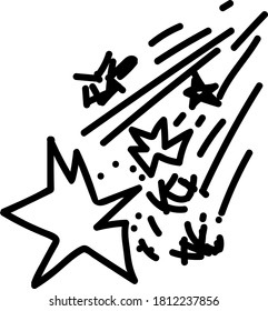 Stern-Vektorsymbol einzeln anzeigen