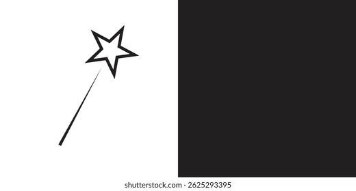 Shooting stars icon.  vector illustration. EPS 10AI