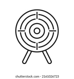 Shooting target icon design. vector illustration