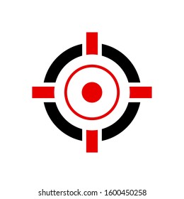 Shooting Target Logo can be used for company, icon, and others.