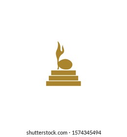 shoots coconut vector icon design