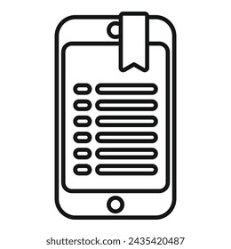 Shop add button icon outline vector. Care wish list. Delivery record purchase