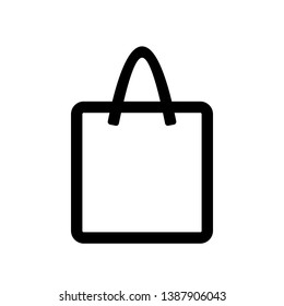 shop bag simple image logo icon