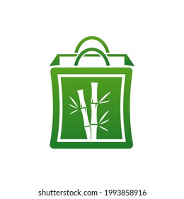 Shop Bamboo logo vector template, Creative Bamboo logo design concepts