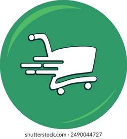 Shop, basket, bag, store, online, purchase, buy, retail logo or shopping chart icon vector design