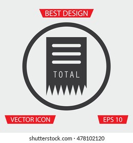 Shop Bill Icon