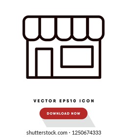 Shop black friday vector icon