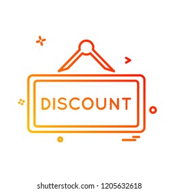 Shop board icon design vector