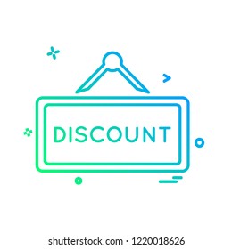 Shop board icon design vector