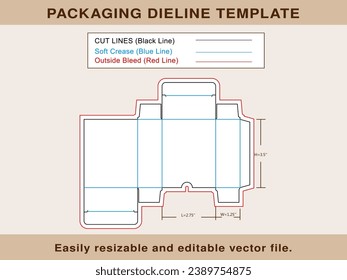 Plantilla de línea de caja de compras, archivo de vector modificable