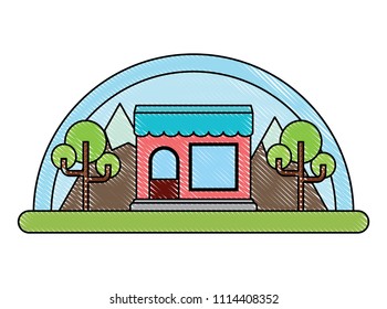 shop building icon