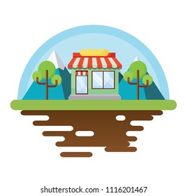 shop building icon