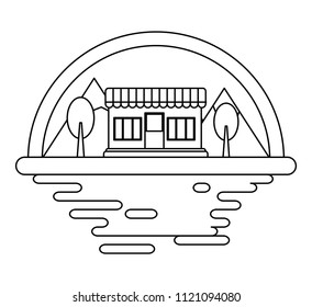 shop building icon