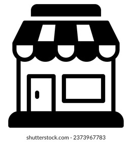 Shop Building Icon for uiux, web, app, infographic, etc