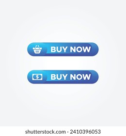 Shop Button Illustration Design Vector Set
