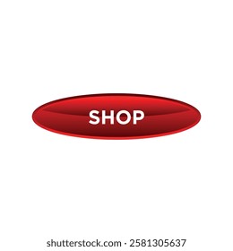 shop button website vector template