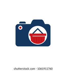 Shop Camera Logo Icon Design