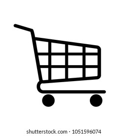 Shop cart icon template