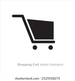Shop cart icon vector ilustration, shopping label 
