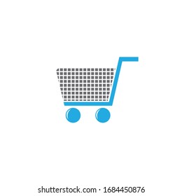 Shop-Warenkorb-Design-Vektorillustration