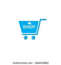 Tienda vectorial de diseño de logotipo de tienda