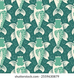 Shop chinese pond Designs in Fabric, Wallpaper and Home Decor