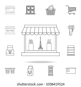 shop for cleaning products icon. Detailed set of shops and hypermarket icons. Premium quality graphic design. One of the collection icons for websites, web design, mobile app on white background