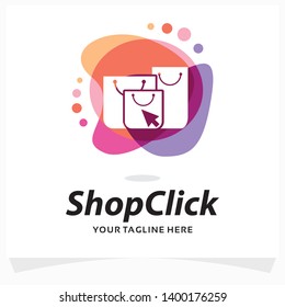 Shop Click Logo Design Template
