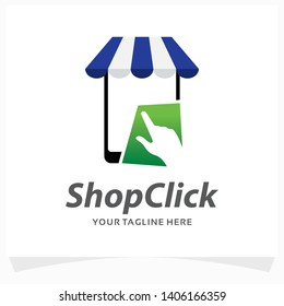 Shop Click Logo Design Template