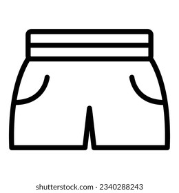 Shop cloth icon outline vector. Fashion wear. Fitness gym
