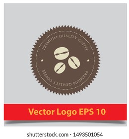 shop coffee logo Vector EPS 10 design template