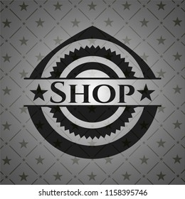 Shop dark icon or emblem