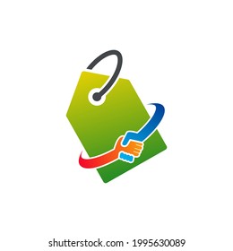 Shop Deal Logo, Vektorvorlage, Creative Deal Logo Design Konzepte