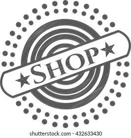 Shop draw (pencil strokes)