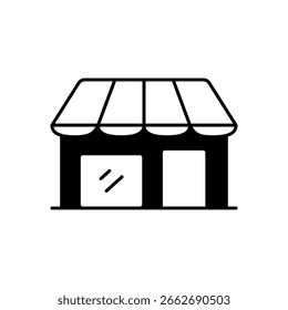 Shop E-commerce Retail Store Fill Icon	