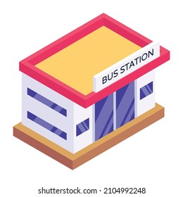 Ver en un icono isométrico editable 

