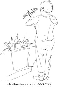 shop of flowers