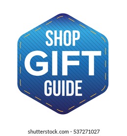 Shop Gift Guide vector