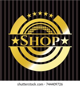 Shop golden badge