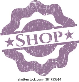 Shop grunge seal