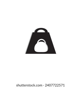 tienda diseño de iconos con logotipo simple.