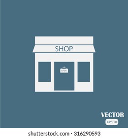 Shop Icon. 