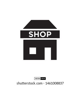 shop icon, design inspiration vector template for interface and any purpose