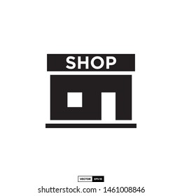 shop icon, design inspiration vector template for interface and any purpose